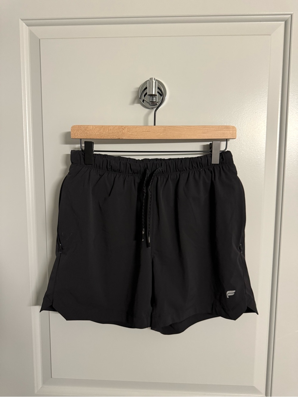 Fabletics Black Men's Athletic Shorts with Liner